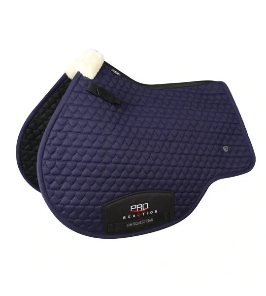 ProReaction Shield Close Contact Saddle Pad by Hy Equestrian Navy