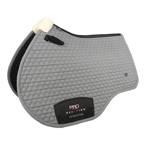 ProReaction Shield Close Contact Saddle Pad by Hy Equestrian Grey