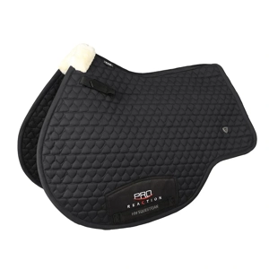 ProReaction Shield Close Contact Saddle Pad by Hy Equestrian Black