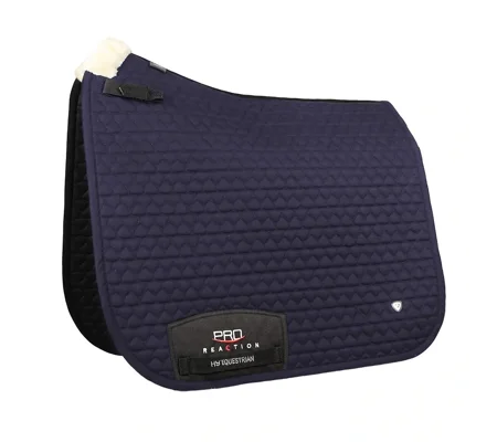 Hy Equestrian Pro Reaction Dressage Saddle Pad Navy
