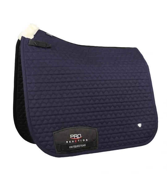 Hy Equestrian Pro Reaction Dressage Saddle Pad Navy