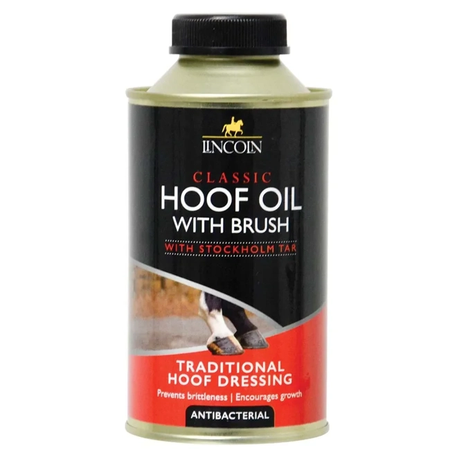 product Image for Lincoln Classic Hoof Oil - With Brush 500ml With Brush