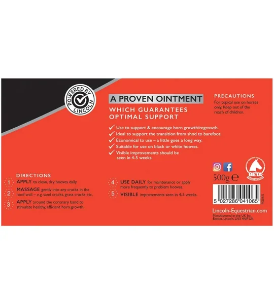 Lincoln Classic Hoof Ointment - 250g