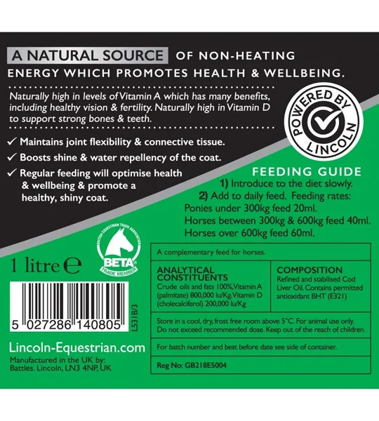 Lincoln Cod Liver Oil