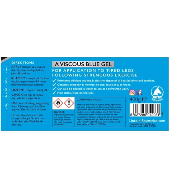 Lincoln Cool Gel 400g