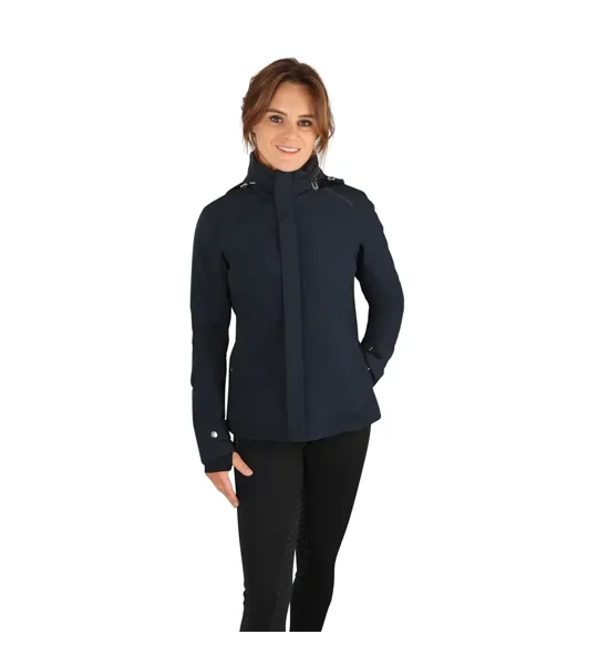 Hy Equestrian Elevate Waterproof Jacket Navy