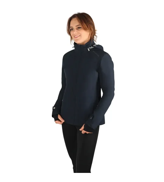 Hy Equestrian Elevate Waterproof Jacket Navy