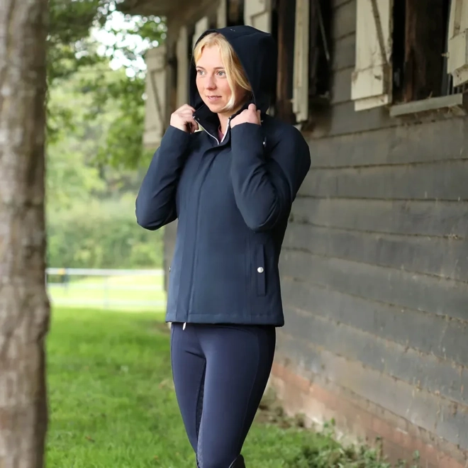 Additional Image for Hy Equestrian Elevate Waterproof Jacket Navy
