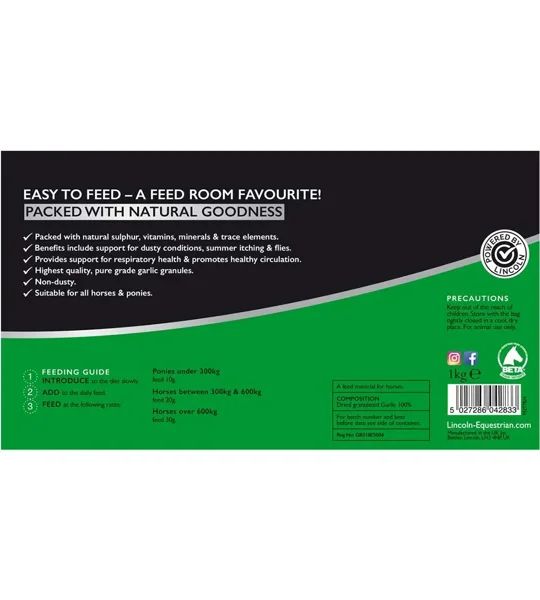 Lincoln Garlic Granules