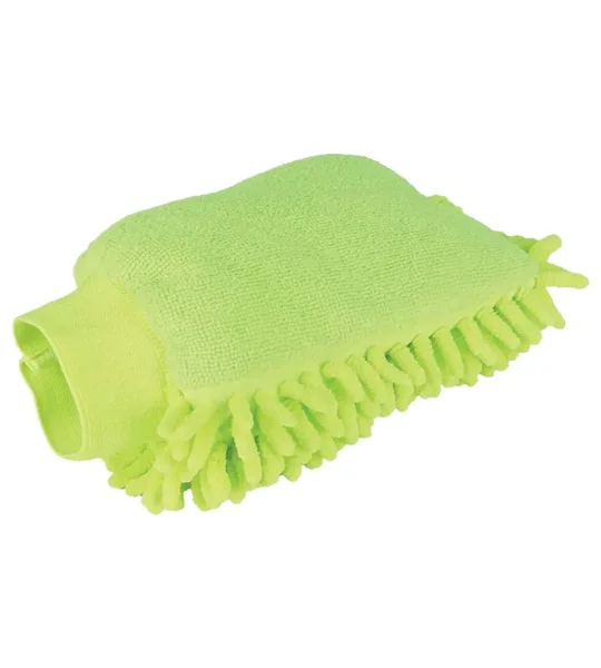 Lincoln Microfibre Grooming Mitt - Green