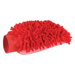 Lincoln Microfibre Grooming Mitt - Red