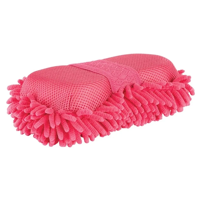 product Image for Lincoln Microfibre Grooming Sponge - Pink