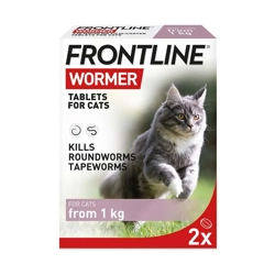 Frontline Wormer Tablets for Cats 2 Tablets