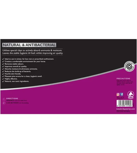 Lincoln Stable Deodoriser - 4kg