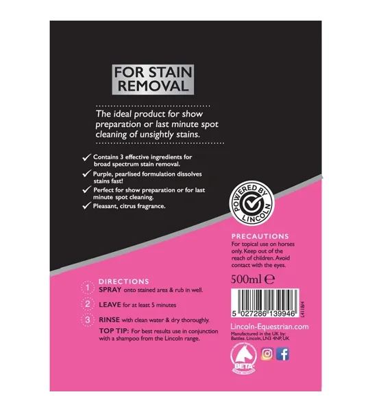 Lincoln Stain Remover - 500ml