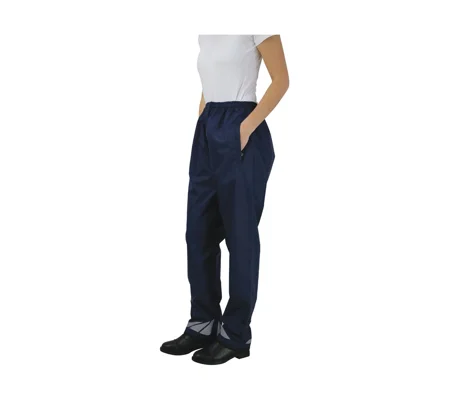 Hy Equestrian Waterproof Pull-On Over Trousers childs Navy