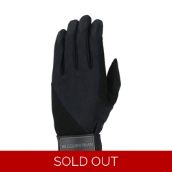 Hy Equestrian Childs Absolute Fit Glove - Black