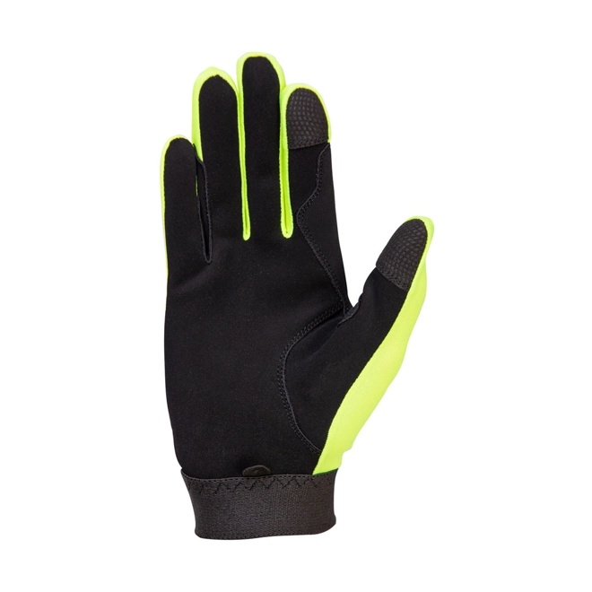Additional Image for Hy Equestrian Childs Absolute Fit Glove - Reflective Yellow