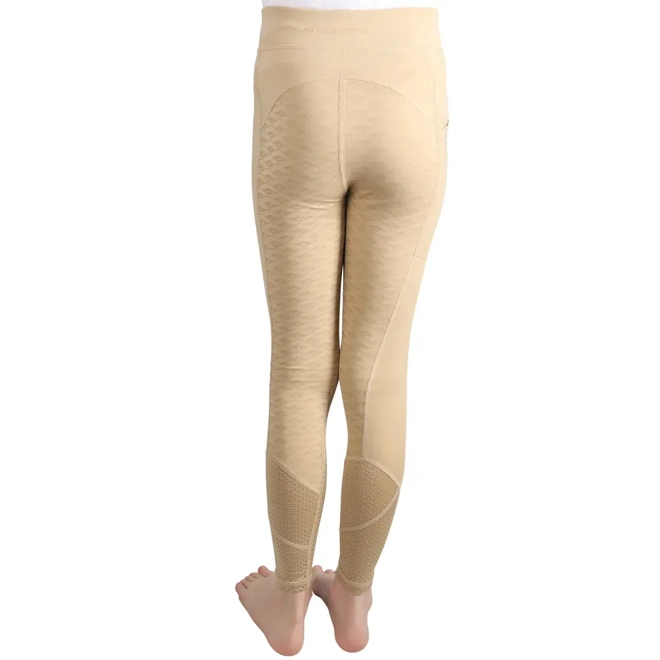 Additional Image for Hy Equestrian Children's Fordwich Riding Tights Beige
