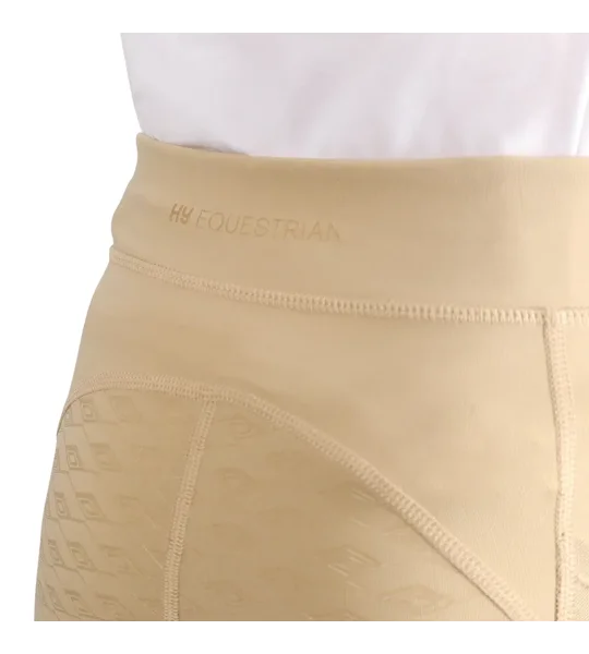 Hy Equestrian Children's Fordwich Riding Tights Beige