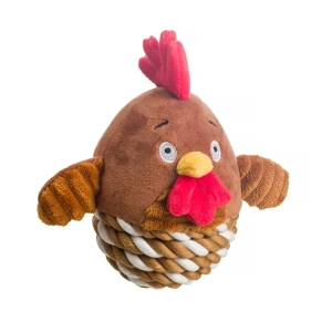 House of Paws Jumbo Rope Ball - Chicken