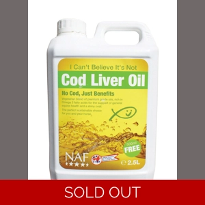 NAF I Can't Believe It's Not Cod Liver Oil - 2 litre + 500ml FOC