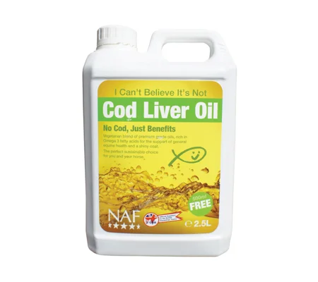 NAF I Can't Believe It's Not Cod Liver Oil - 2 litre + 500ml FOC