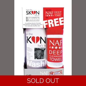 NAF Love The SKIN He's In Skin Wash with Free NAF Deep Cleansing Towel - 1 litre