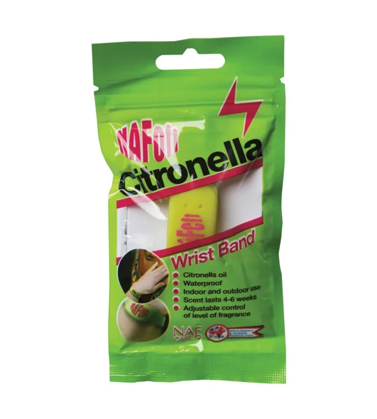 NAF OFF Citronella Wrist Band - Single