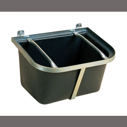 STUBBS Plastic Wall Manger Grey