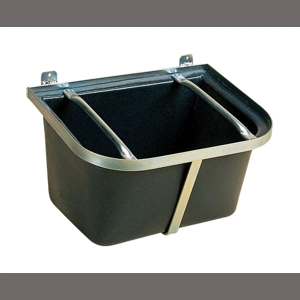 STUBBS Plastic Wall Manger Grey