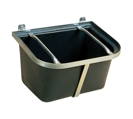 STUBBS Plastic Wall Manger Grey