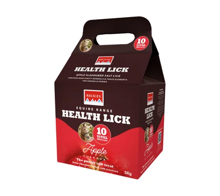 Rockies Flavoured Health Lick 5kg 6 flovours