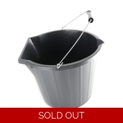 Lincoln Scoop & Pour Bucket - Black - 14 litre