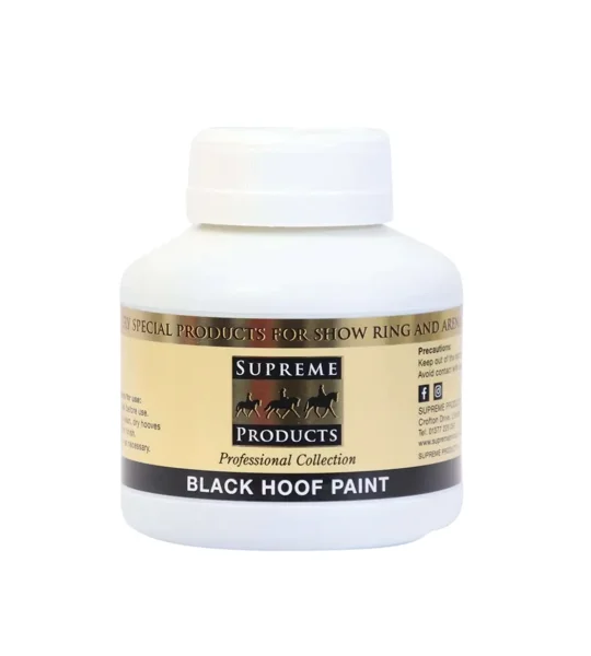 Supreme Products Hoof Paint 250ml Black
