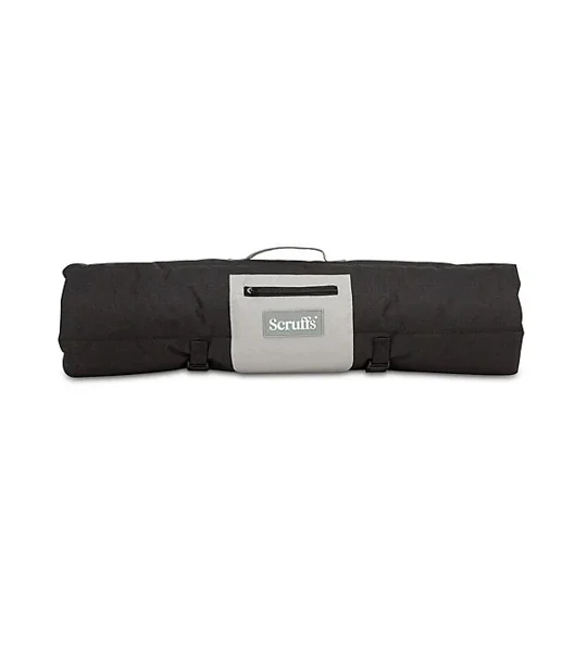 Scruffs Expedition Roll Up Travel Pet Bed 100cm x 70cm Storm Grey
