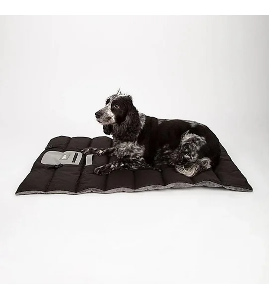 Scruffs Expedition Roll Up Travel Pet Bed 100cm x 70cm Storm Grey