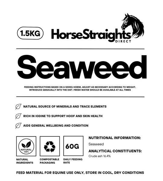 Horse Straights Direct Seaweed - 1.5 Kg
