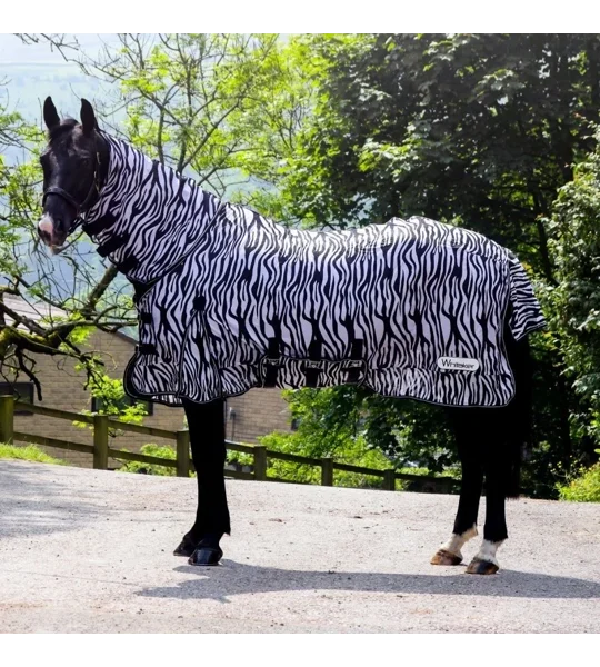 Whitaker R236 Marwell Fly Rug Zebra