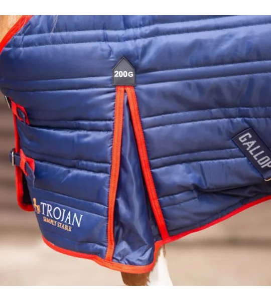 Gallop Trojan 200g Stable Rug Navy