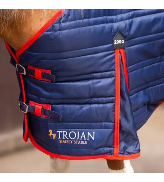 Gallop Trojan 200g Stable Rug Navy