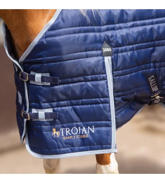 Gallop Trojan 300g Stable Rug Navy