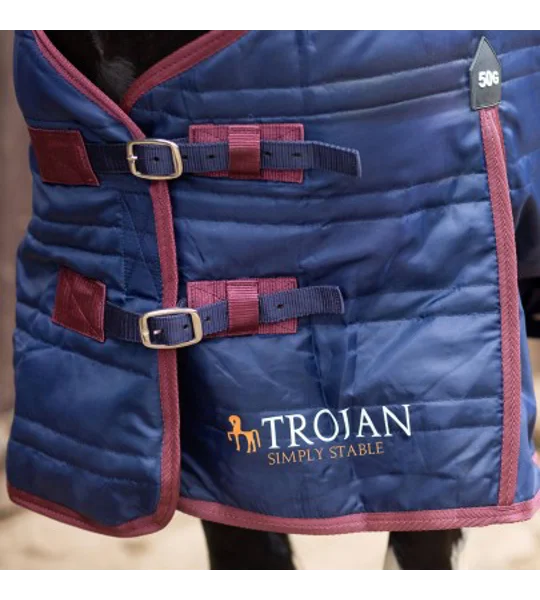 Gallop Trojan 50g Stable Rug Navy