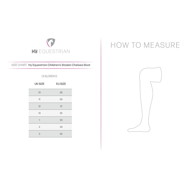 Additional Image for Hy Equestrian Children's Staden Chelsea Boot