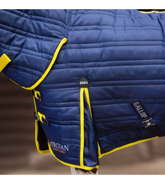 Gallop Trojan 200g Stable Rug Combo Navy