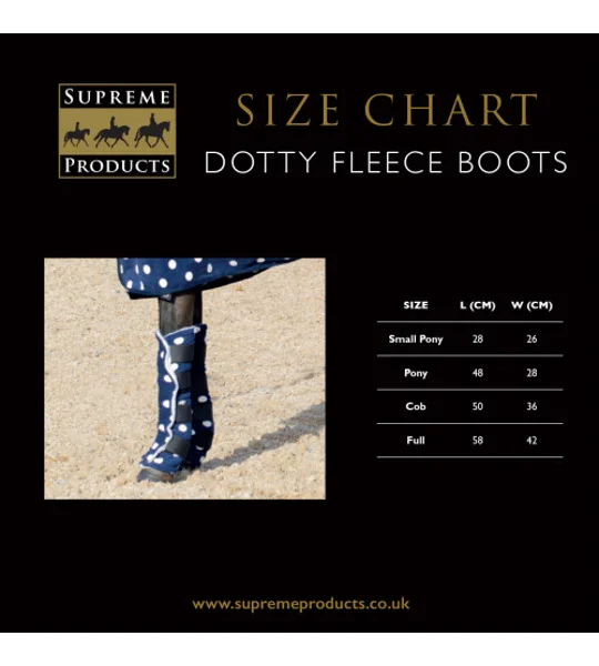 Supreme Products Dotty Fleece Boots Lavish Lilac