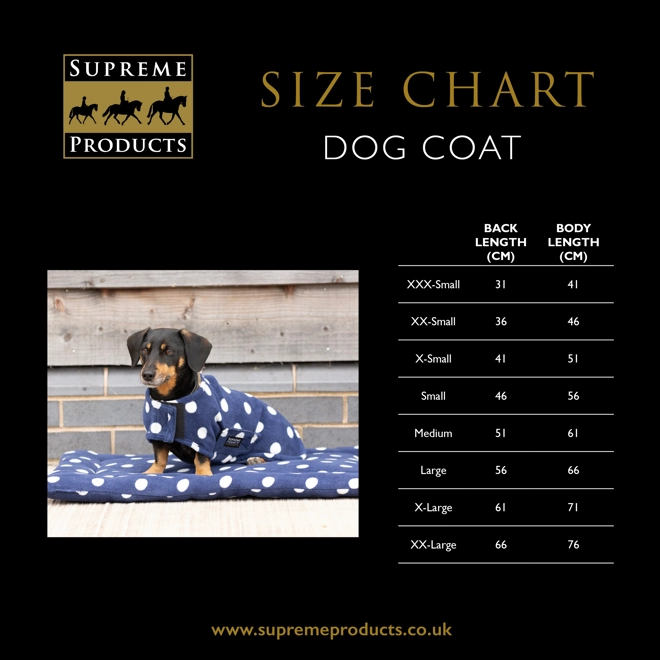 Additional Image for Supreme Products Dotty Fleece Dog Coat  Paradise Pink