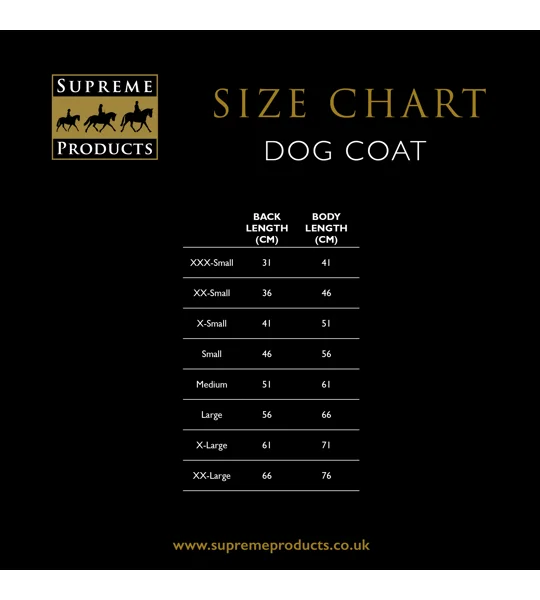 Supreme Products Royal Occasion Fleece Dog Coat