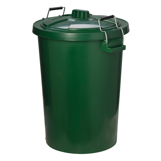 Additional Image for ProStable Dustbin c/w Locking Lid  - 90 Lt - 5 colours