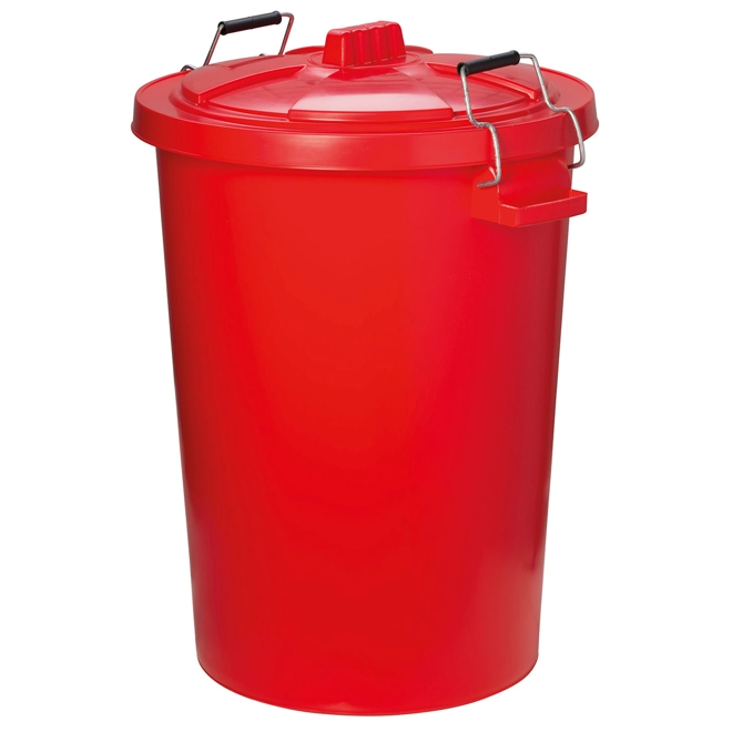 Additional Image for ProStable Dustbin c/w Locking Lid  - 90 Lt - 5 colours